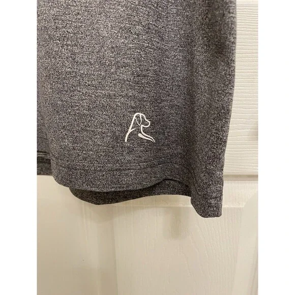 Rhoback Shirt Mens Large Gray Golf Performance Crew Neck Stretch Athletic Tee - Picture 2 of 6